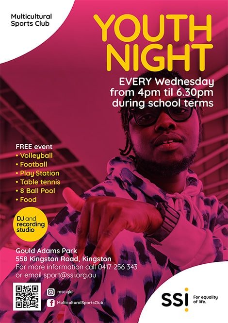 SSI Multicultural Sports Club Youth Night