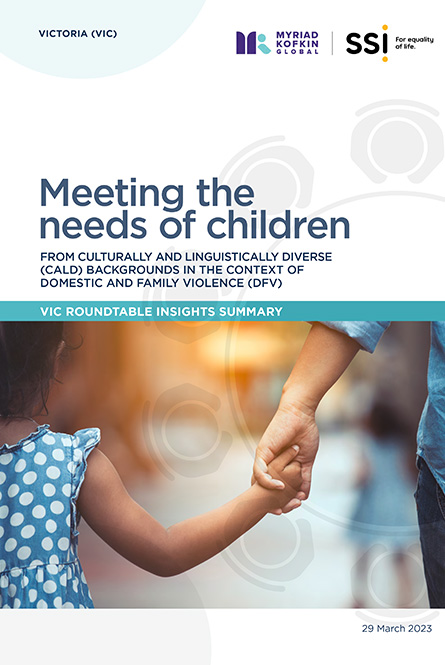 Children and DFV VIC Summary