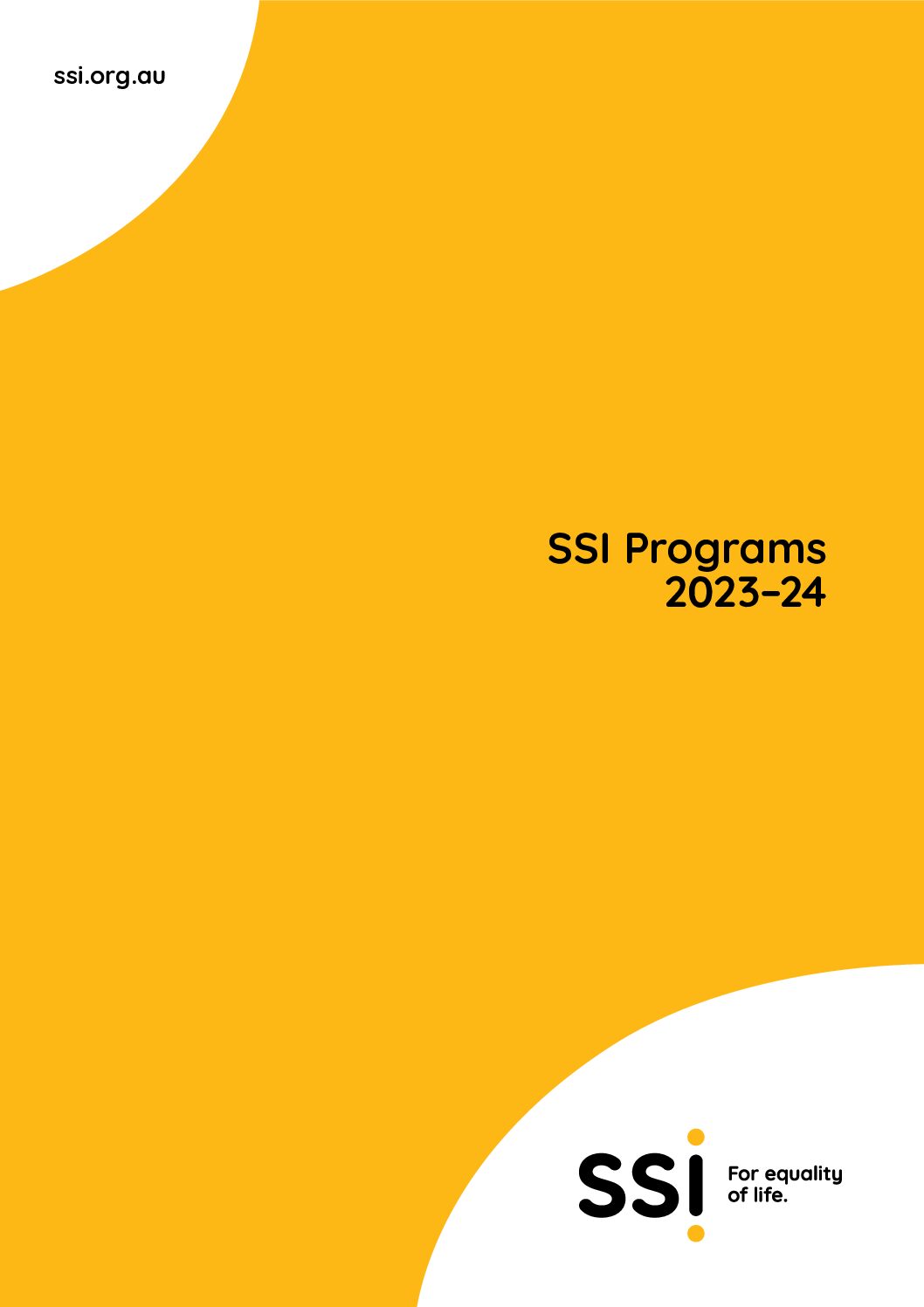 SSI Program List FY24