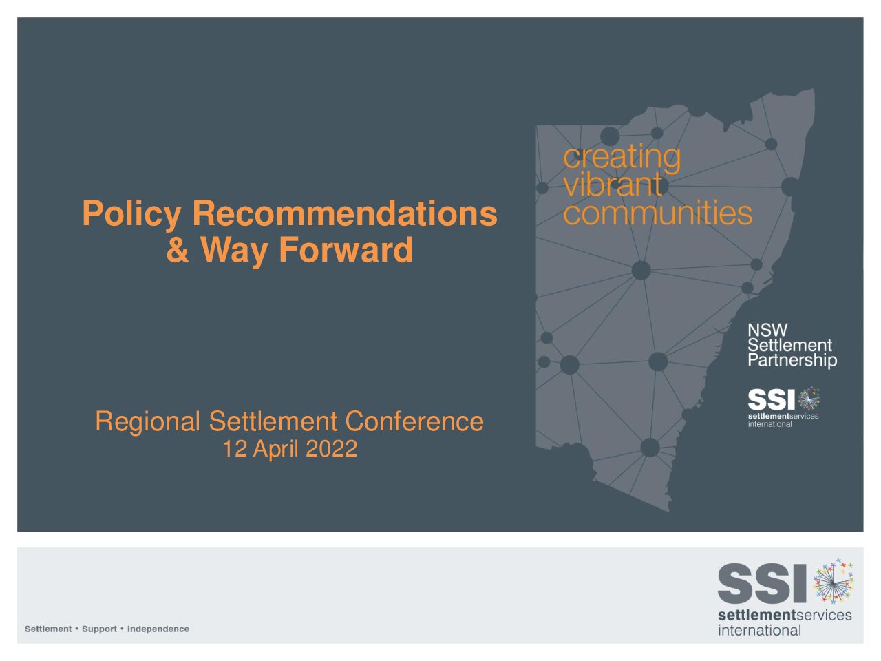 Policy Recommendations & Way Forward