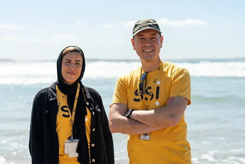 Joseph and Fatima from Welcomed to Welcomer