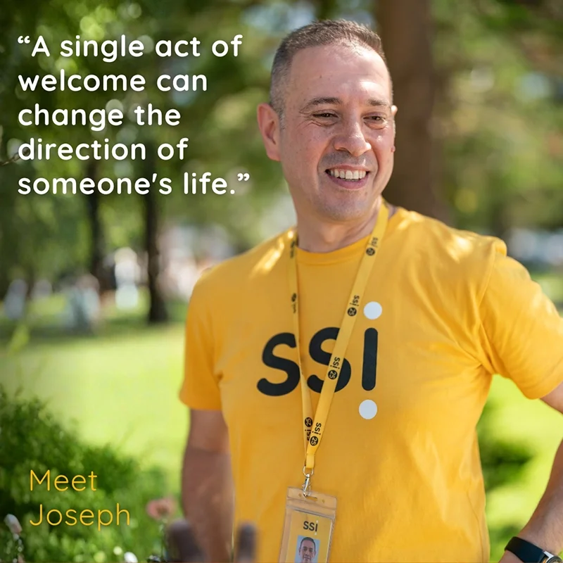 "A single act of welcome can change the direction of someone's life." Meet Joseph