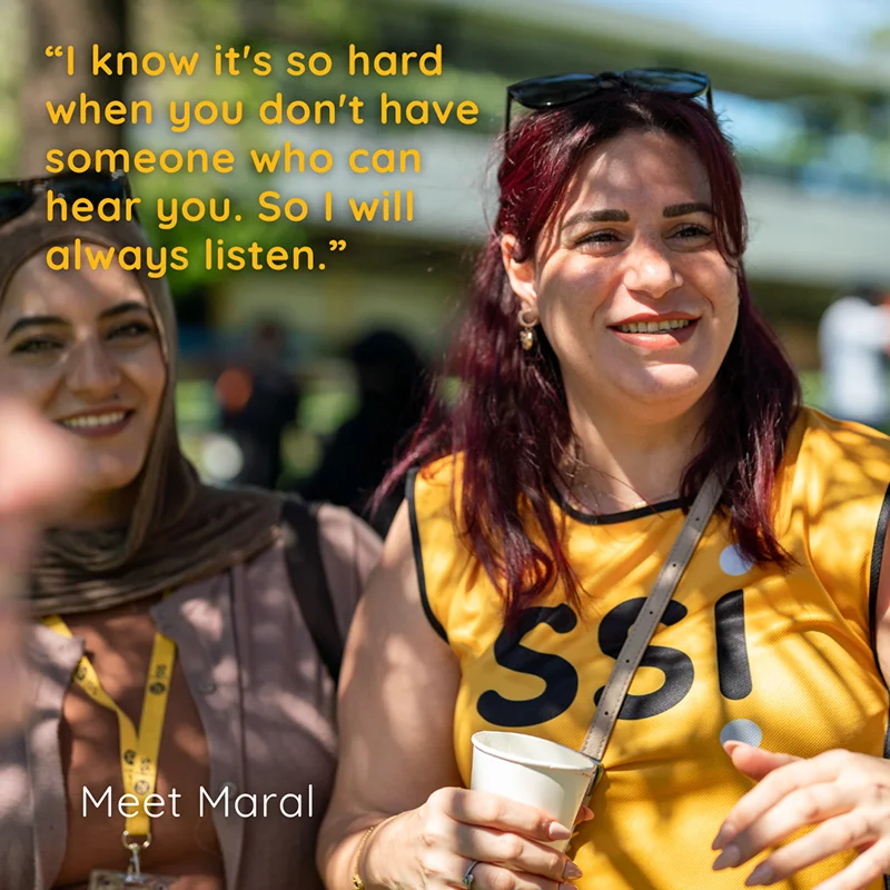 Meet SSI welcomer Maral