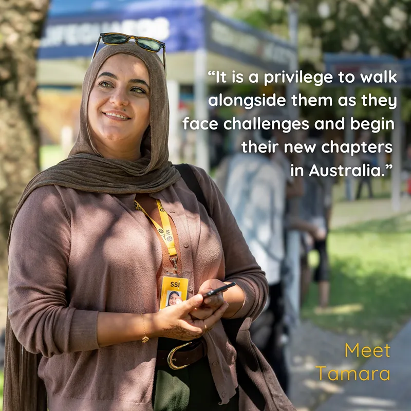 Meet SSI welcomer Tamara